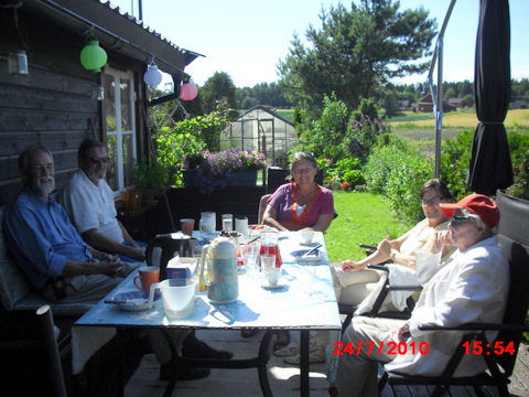 Besøk fra Rolf`s familie