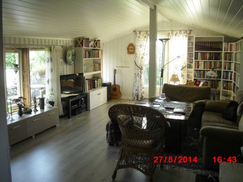 Begynner å bli møblert