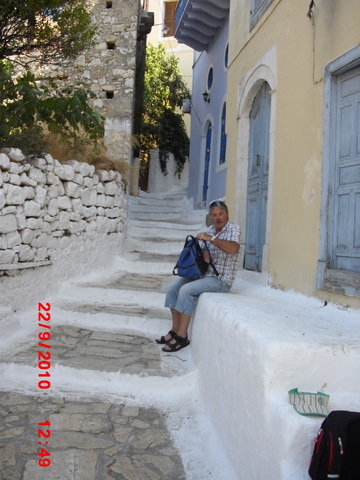 Trapper er det mye av