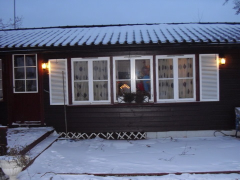EN FORFROSSEN HILSEN FRA HYTTA