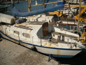 Her er en båt i noe rimeligere prisklasse