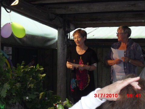 Flott feiring i nydelige omgivelser