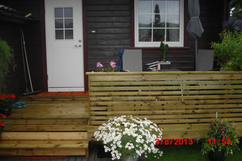 Og vips er prosjekt inngangsparti i havn