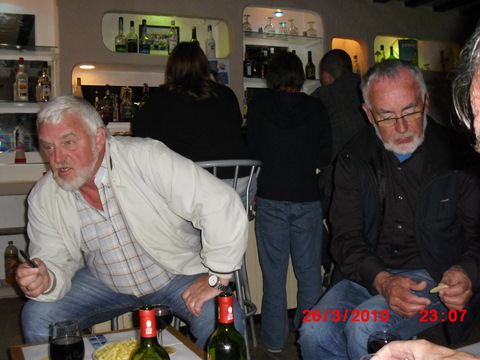 Sammen med Knut og Ivan i hyggelige omgivelser