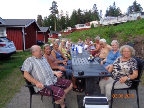 Et flott område og vi okkuperer like godt hele gata