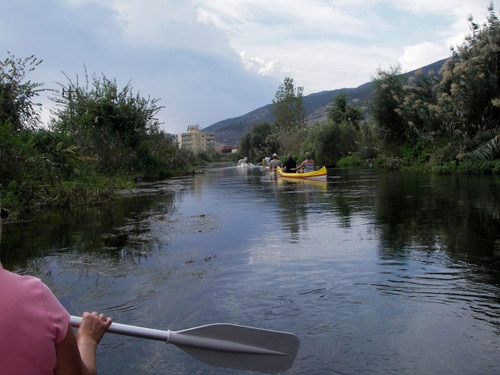 Flott tur nedover elva