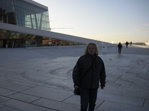 Det er kjølig og ganske glatt enkelte steder