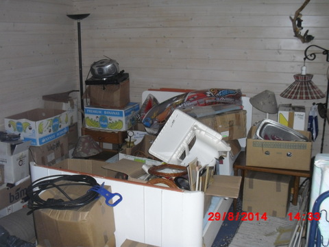 Ikke mye plass igjen her heller