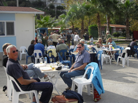 Grillfest utenfor Porthole