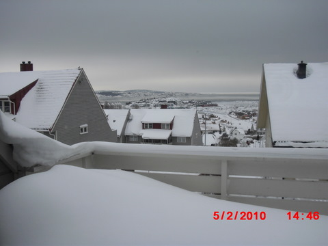 Strålende utsikt fra Ohlselia