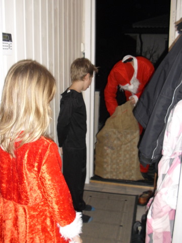 Fremdeles litt redd for julenissen