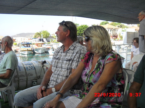 På vei med Altug boats til Hellas