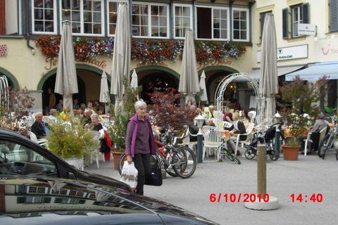 Vi spiser lunsj i Lientz